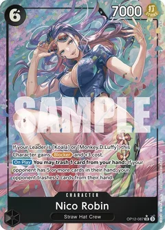Nico Robin (Alternate Art) OP12-087