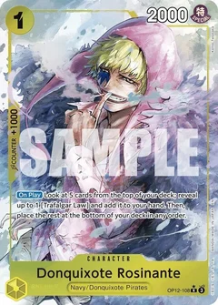 Donquixote Rosinante (108) (Alternate Art) OP12-108