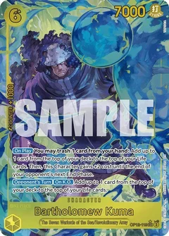 Bartholomew Kuma (Alternate Art) OP12-119