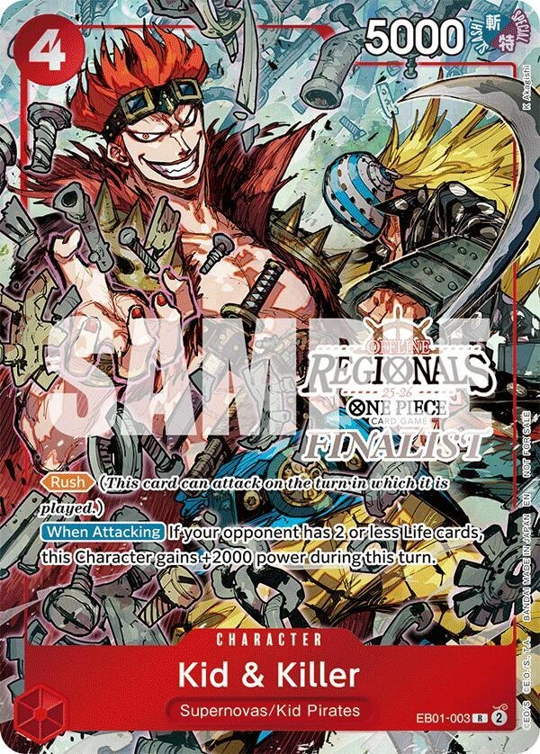 Kid & Killer (Offline Regional Finalist Card Set 2025 Vol.2)