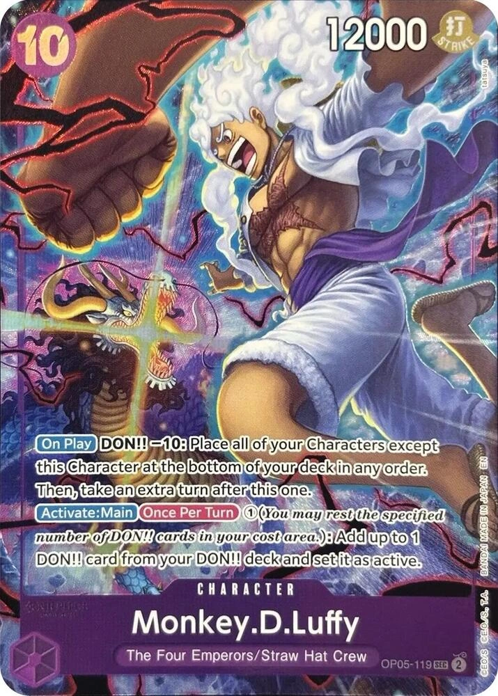 Monkey.D.Luffy (119) (English Version 2nd Anniversary Set)