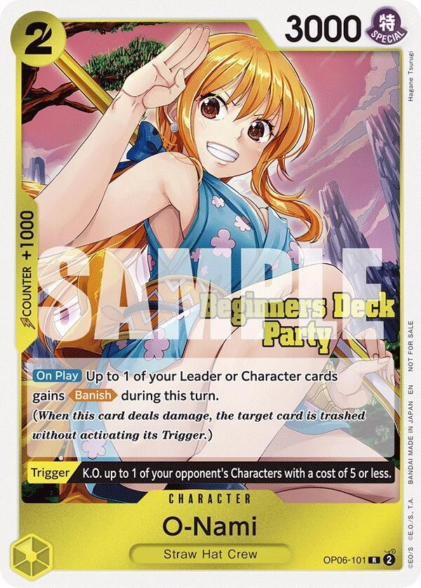 O-Nami (Beginners Deck Party [ST-23] - [ST-28] Participation Pack)