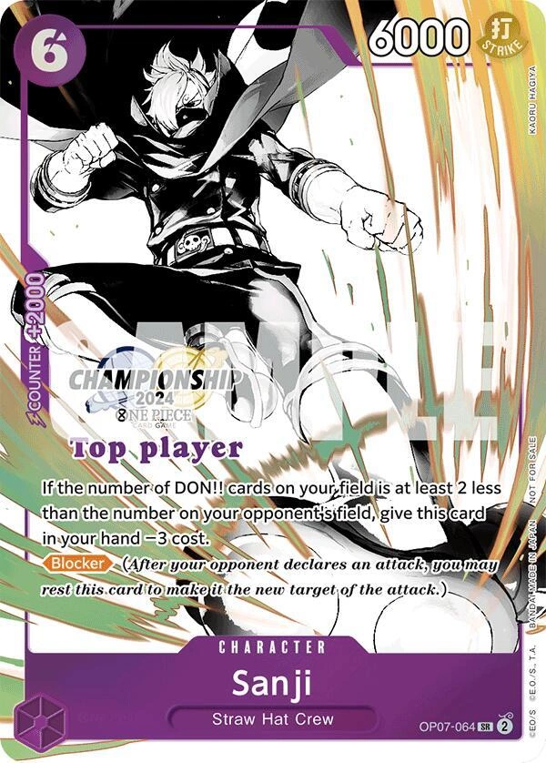 Sanji (Championship 2024 Top Player Pack Vol. 2)