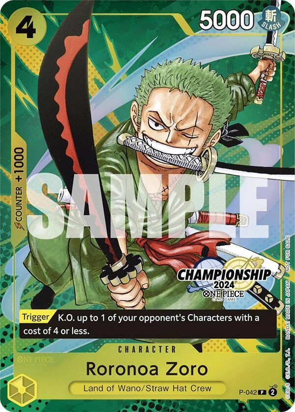 Roronoa Zoro (CS 2024 Event Pack Finalist)