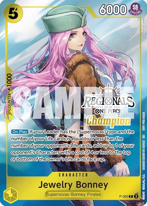 Jewelry Bonney (Online Regional Champion Card Set 2025 Vol.2)