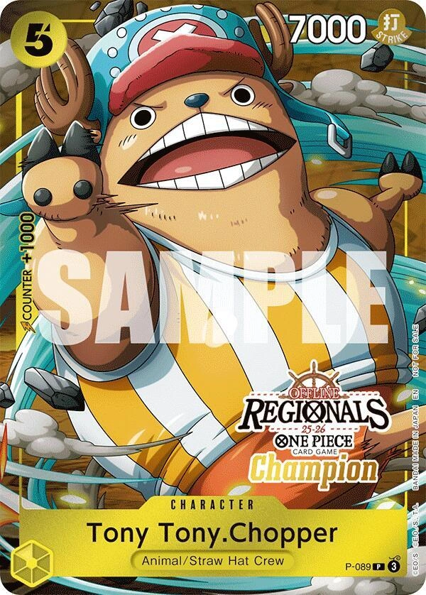 Tony Tony.Chopper (Offline Regional Champion Card Set 2025 Vol.2)