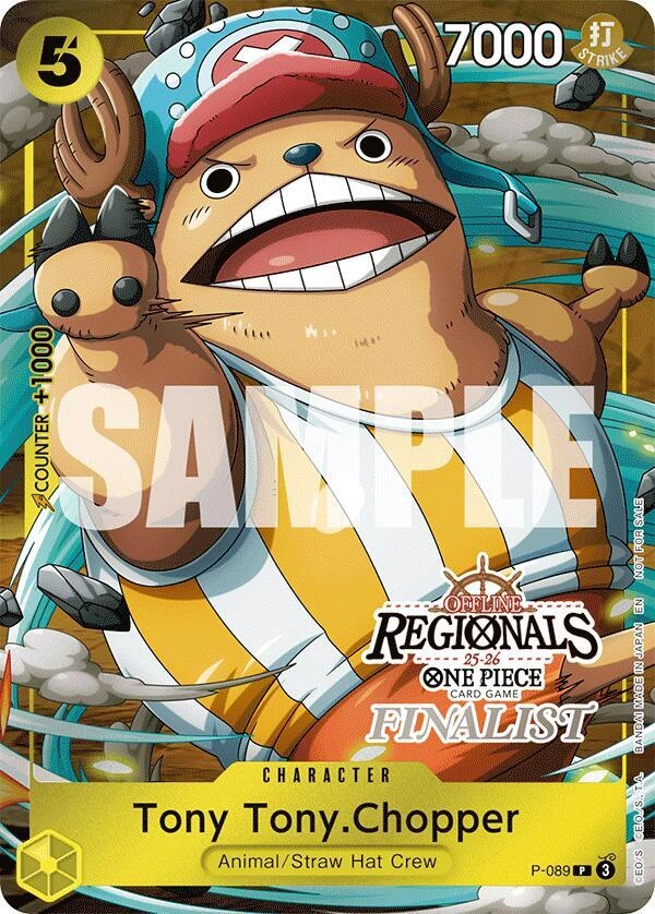 Tony Tony.Chopper (Offline Regional Finalist Card Set 2025 Vol.2)