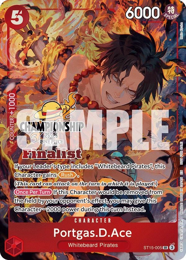 Portgas.D.Ace (CS 25-26 Finalist Card Set 1)