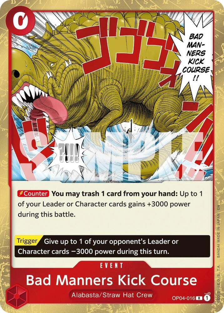 Bad Manners Kick Course (Reprint)