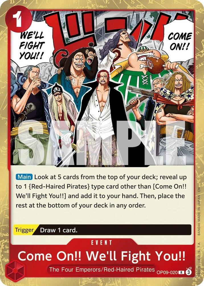 Come On!! We'll Fight You!! (Reprint)