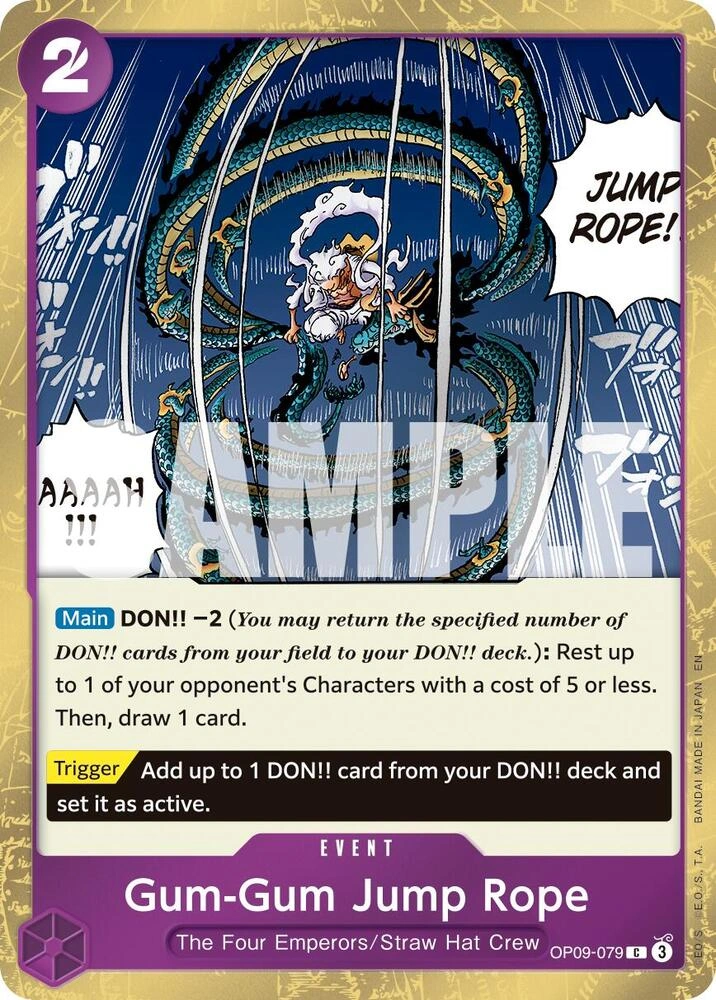Gum-Gum Jump Rope (Pirate Foil)
