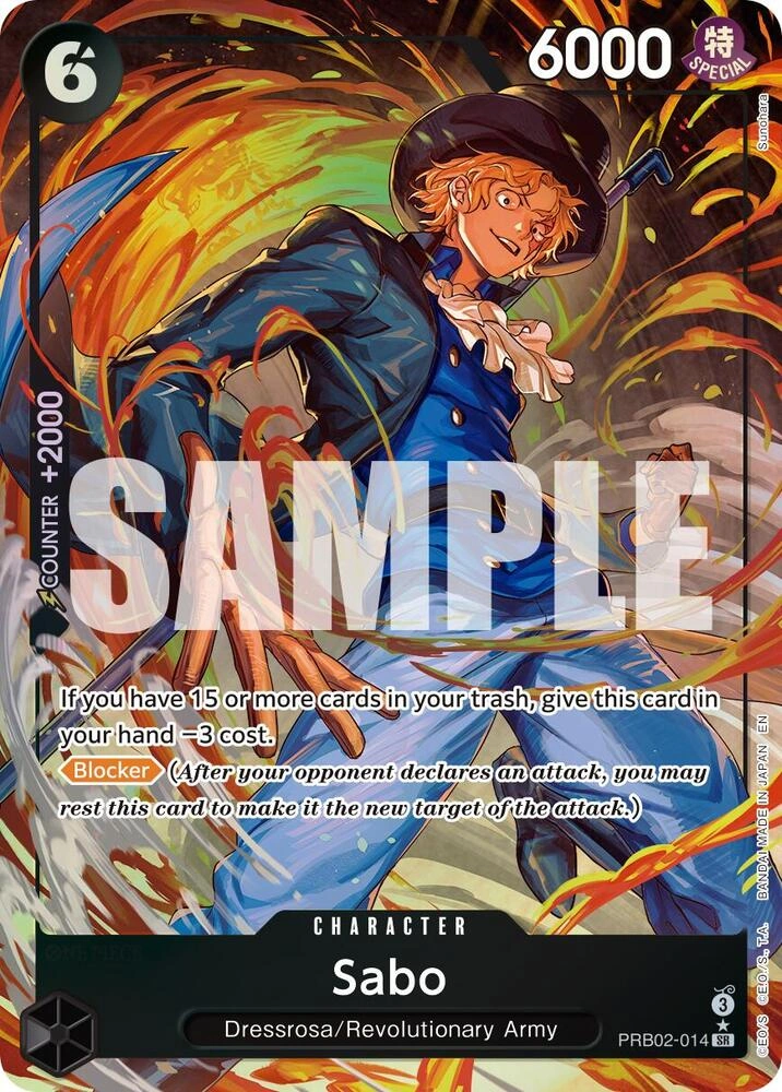 Sabo - PRB02-014 (Alternate Art)