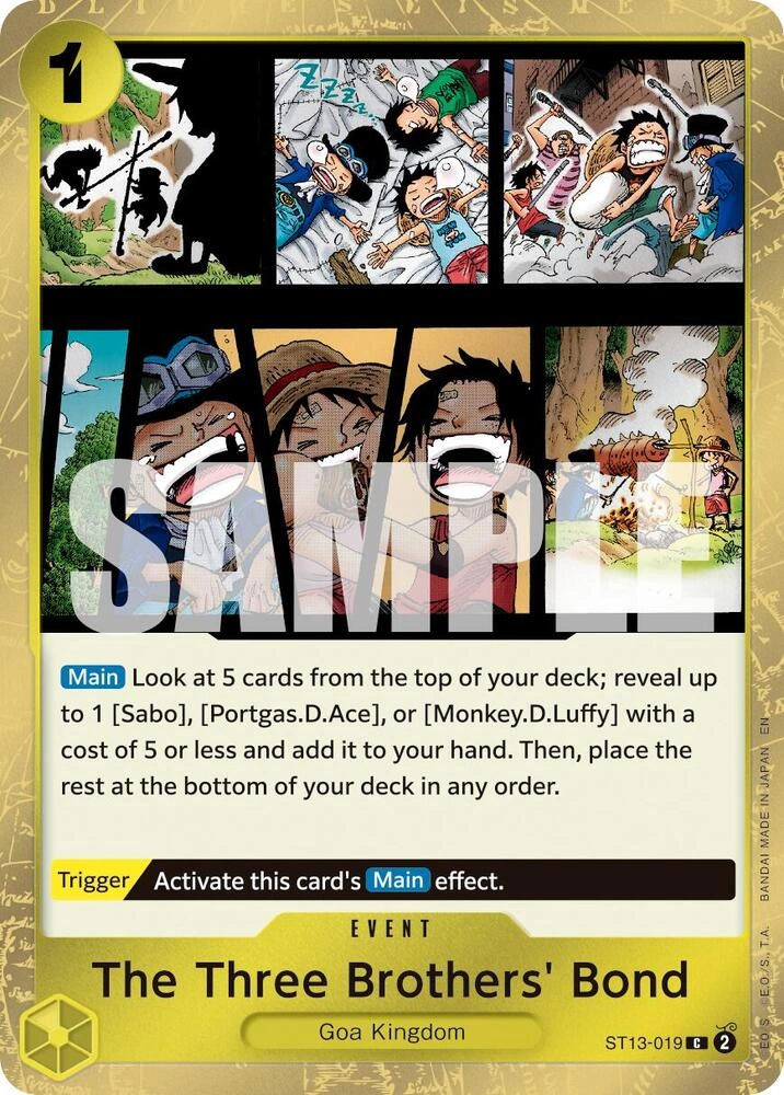 The Three Brothers' Bond (Pirate Foil)