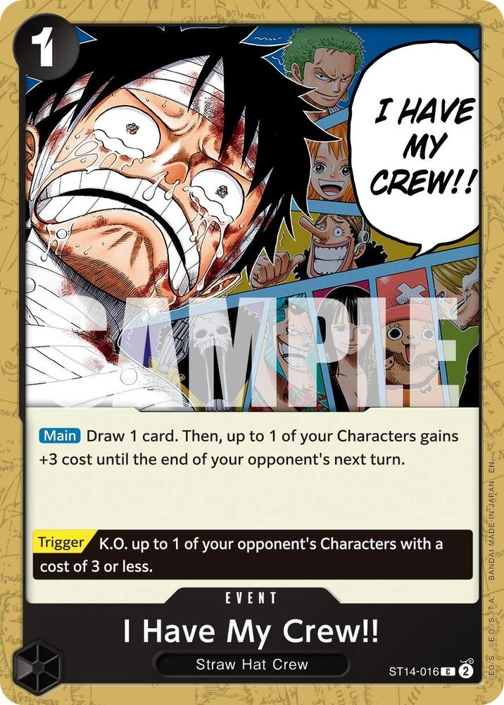 I Have My Crew!! (Reprint)