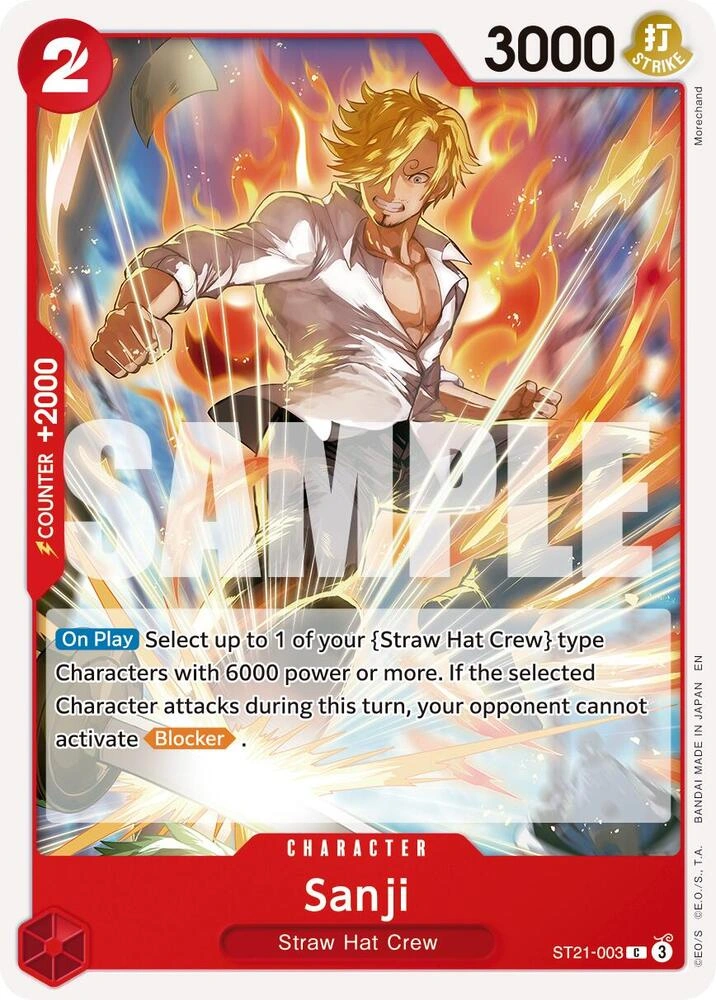 Sanji - ST21-003 (Reprint)
