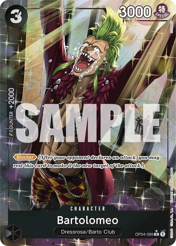 Bartolomeo (OP04-089) (Alternate Art)