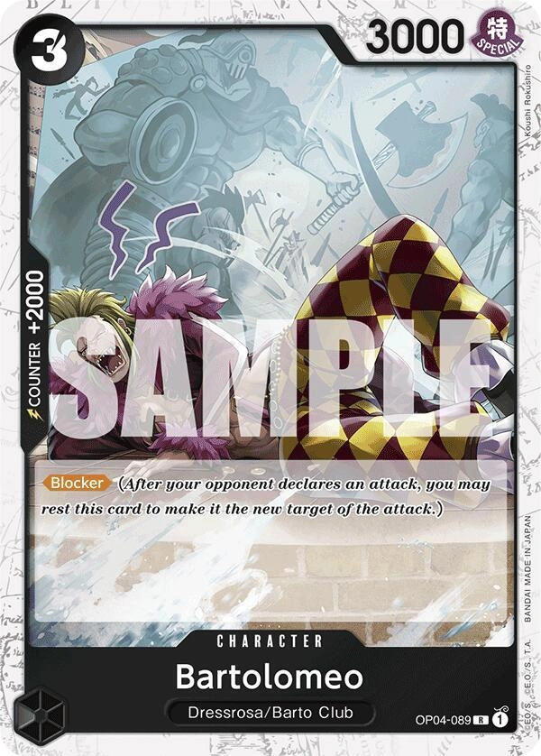 Bartolomeo (OP04-089) (Jolly Roger Foil)