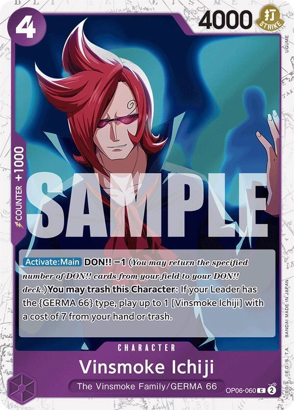 Vinsmoke Ichiji (OP06-060) (Jolly Roger Foil)