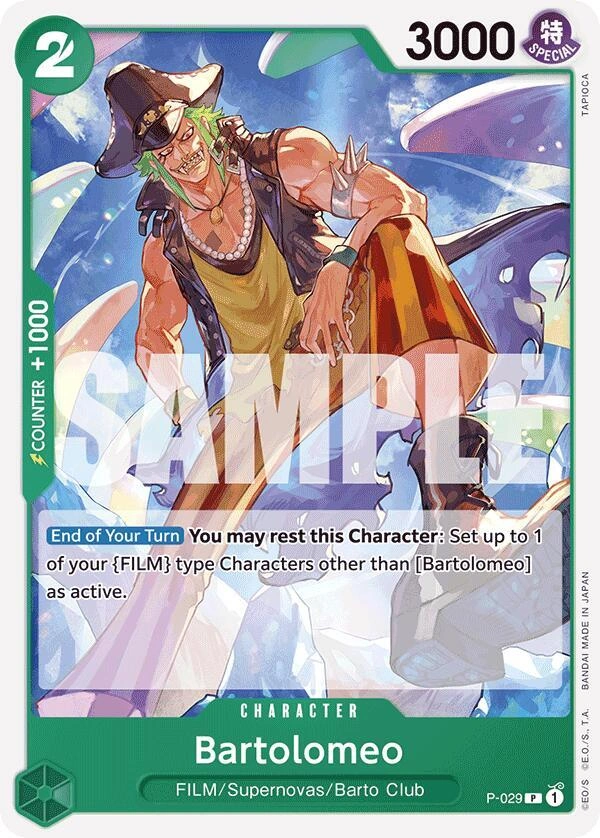 Bartolomeo (P-029) (Reprint)