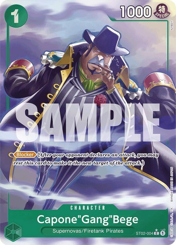 Capone"Gang"Bege (ST02-004) (Alternate Art)