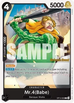 Mr.4(Babe) OP14-093