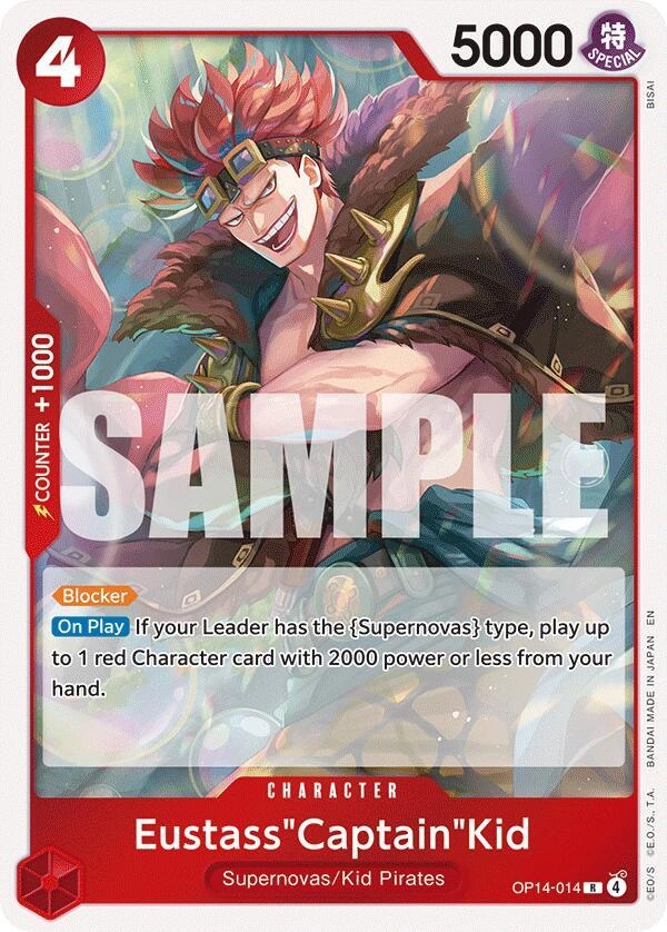 Eustass"Captain"Kid - OP14-014