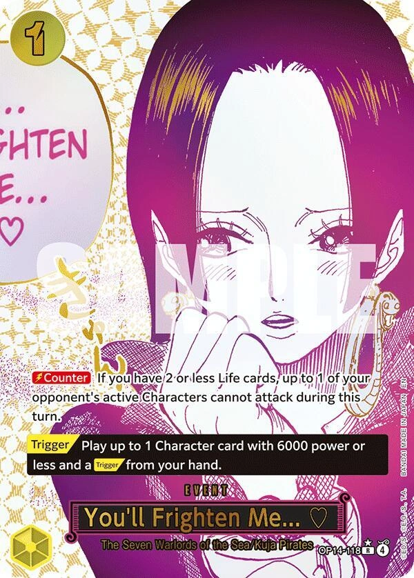 You'll Frighten Me... (Alternate Art)