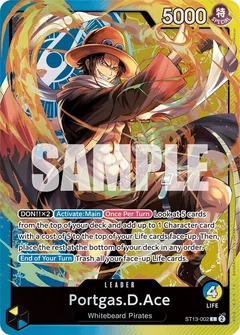 Portgas.D.Ace (002) ST13-002