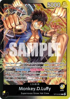 Monkey.D.Luffy (003) ST13-003
