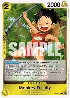 Monkey.D.Luffy (014) ST13-014