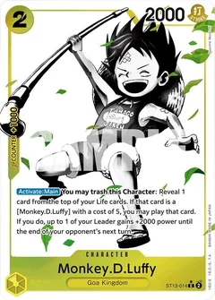 Monkey.D.Luffy (014) (Parallel) ST13-014