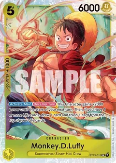 Monkey.D.Luffy (015) ST13-015