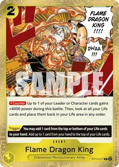 Flame Dragon King ST13-017