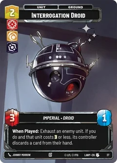 Interrogation Droid (Foil) 27