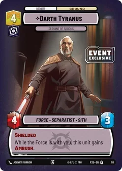 Darth Tyranus - Servant of Sidious 118