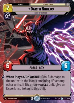 Darth Nihilus - Lord of Hunger (Hyperspace Foil) 1000