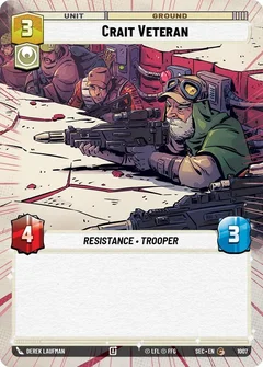 Crait Veteran (Hyperspace Foil) 1007