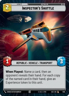 Inspector's Shuttle (Hyperspace Foil) 1016