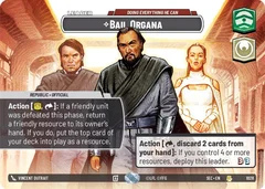 Bail Organa - Doing Everything He Can (Showcase) 1028