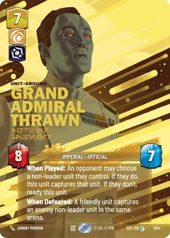 Grand Admiral Thrawn - Grand Schemer (Prestige) 1054