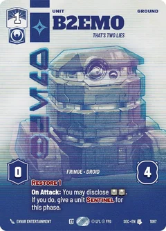 B2EMO - That's Two Lies (Prestige) 1067