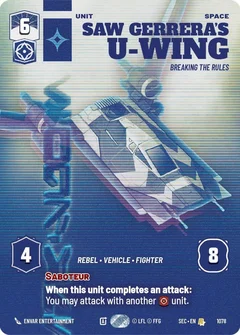 Saw Gerrera's U-Wing - Breaking the Rules (Prestige) 1078