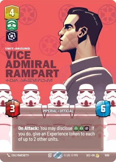 Vice Admiral Rampart - On Schedule (Prestige Foil) 1090