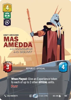 Mas Amedda - Accomplice to Power (Prestige Foil) 1091