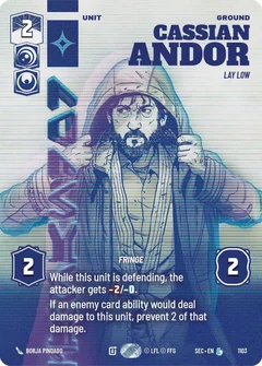Cassian Andor - Lay Low (Prestige Foil) 1103