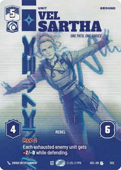 Vel Sartha - One Path, One Choice (Prestige Foil) 1123