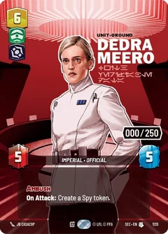 Dedra Meero - With Verifiable Data (Serialized) 1135