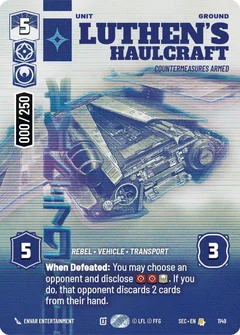 Luthen's Haulcraft - Countermeasures Armed (Serialized) 1149