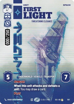 First Light - Threatening Elegance (Serialized) 1157