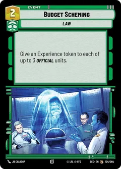 Budget Scheming 124/264